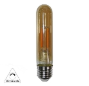 Imagine BEC LED-COG 6W DIMABIL"TUB" L:125mm E27 230V LUMINA calda AURIU