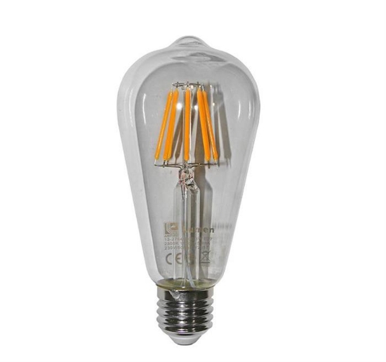 Imagine BEC LED-COG 8W "AVOCADO" E27 230V LUMINA calda CLAR