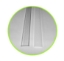 Imagine Capac Frontal Transparent pentru Profil PT OVAL LAT - 1ML