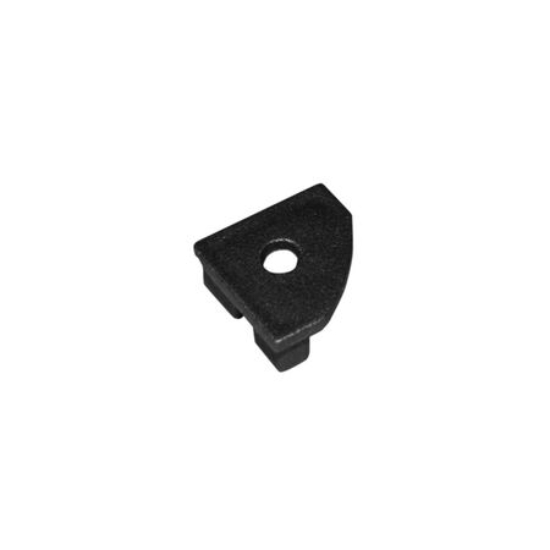 Imagine Capac Terminal cu Gaura pentru Profil PT Colt - NEGRU