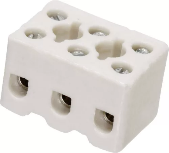 Imagine CLEMA CERAMICA 3pol 10mm² 57A - (36mm x 21mm x 20mm)
