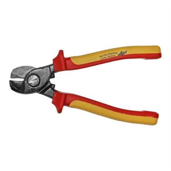 Imagine Cleste de taiat cablu galben-rosu VDE 1000V  -  L: 160mm