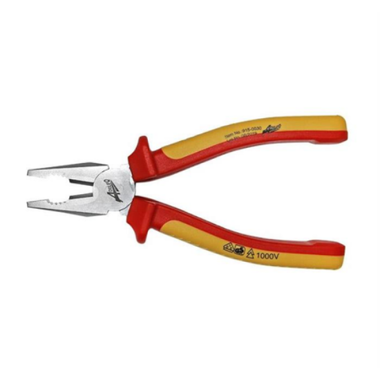 Imagine Cleste de taiat galben-rosu VDE 1000V  -  L: 160mm