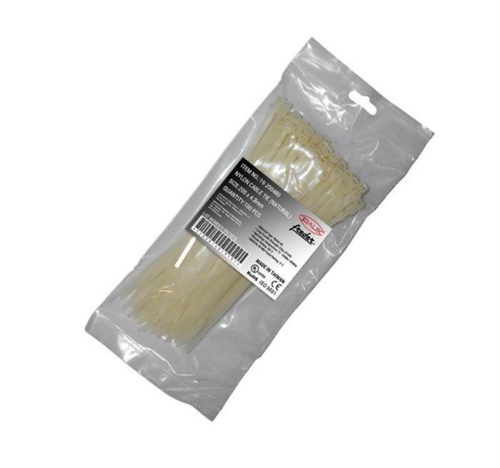 Imagine COLIERE CABLU 292X3,6MM ALB