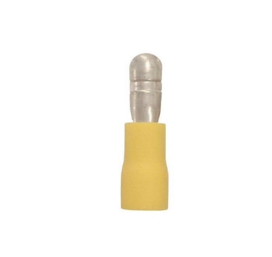 Imagine CONECTOR TIP SFERIC TATA GALBEN 6mm