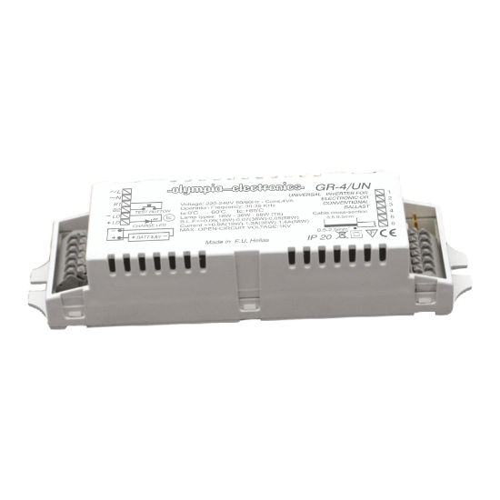 Imagine Convertor cu baterie 3,6V/4Ah Ni-Cd IP 20 (18W to 58W)