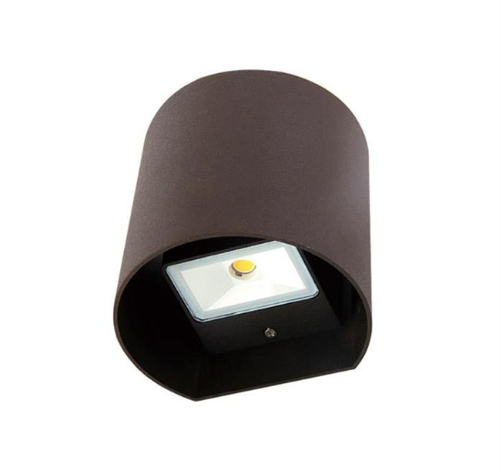 Imagine CORP 6917 "CILINDRU" cu LED 2x3W - RUGINIU
