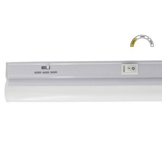 Imagine CORP ALB INTERCONECTABIL(tip T5) CU INTRERUPATOR LED 10W CCT L:575mm