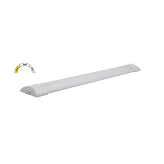 Imagine CORP ALB OVAL CU INTRERUPATOR LED 24W CCT L:900mm