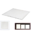 Imagine Led panel patrat SLIM 60x60x0,9cm 48W rama alba / lumina alba