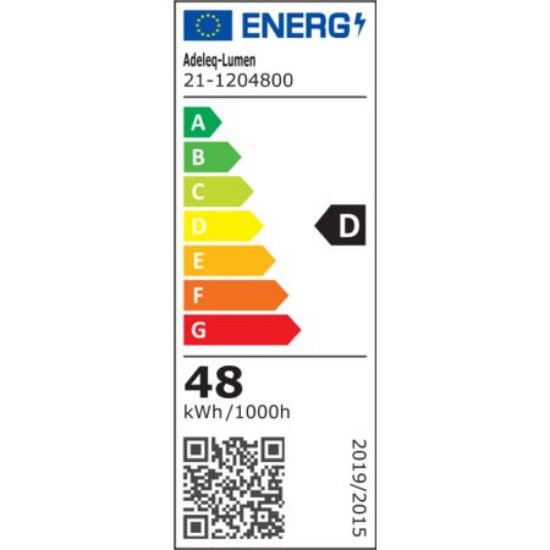 Imagine Led panel dreptunghiular SLIM 120x30x0,9cm 48W rama alba / lumina rece