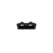 Imagine Carcasa negru patrat pt 2xGU10 neechipat Beta RS2 BR-BH03-05031