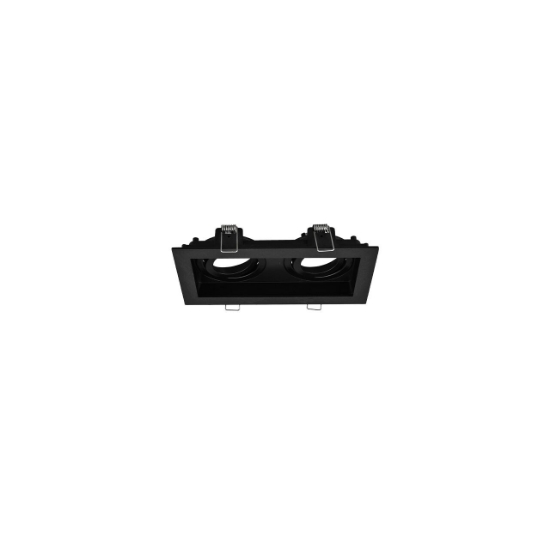 Imagine Carcasa negru patrat pt 2xGU10 neechipat Beta RS2 BR-BH03-05031