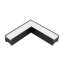 Imagine Cot metalic 90° MINI - negru - 4000k - 10,5W 1260lm - dimabil