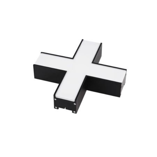 Imagine Imbinare "+" metalic MINI - negru - 3000k - 10,5W 1260lm - dimabil