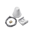 Imagine Set suspendare de 1,5m pentru sina 230V - alb