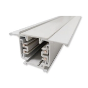Imagine Sina din aluminiu ingropata 230V - L:1m - alba