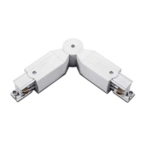 Imagine Cot curba 90° reglabil pentru sina 230V - alb