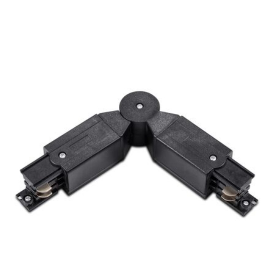 Imagine Cot curba 90° reglabil pentru sina 230V - negru