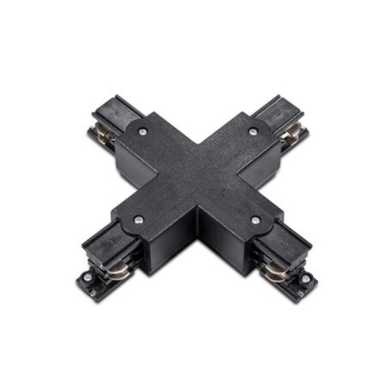 Imagine Imbinare "+" pentru sina 230V - negru