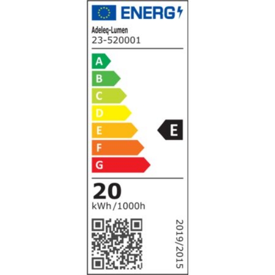 Imagine Spot cu LED 20w pentru sina 230V lumina calda 20o…60o - negru