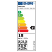 Imagine Spot cu LED 7w pentru sina 40VDC lumina calda - negru