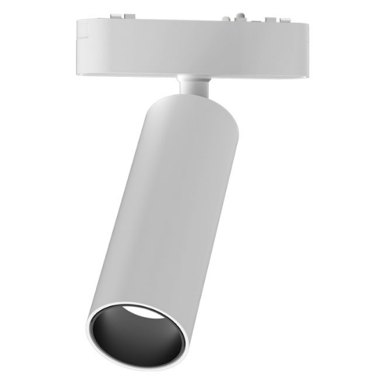 Imagine Spot cu LED 15w pentru sina 40VDC lumina alba - alb
