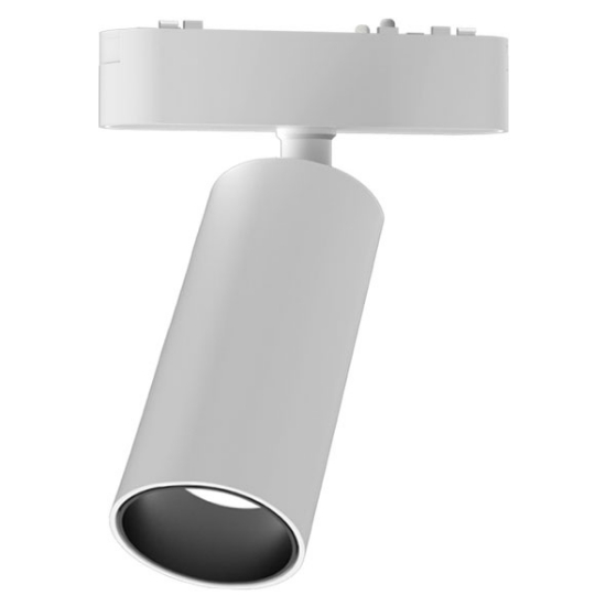 Imagine Spot cu LED 20w pentru sina 40VDC lumina calda - alb