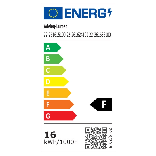 Imagine Spot dublu cu LED 2x8w pentru sina 40VDC lumina alba - negru