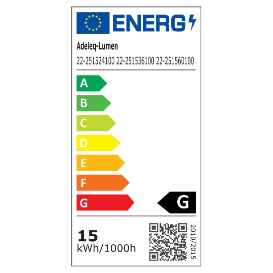 Imagine Corp suspendat cu LED 15w pentru sina 40VDC lumina alba - negru