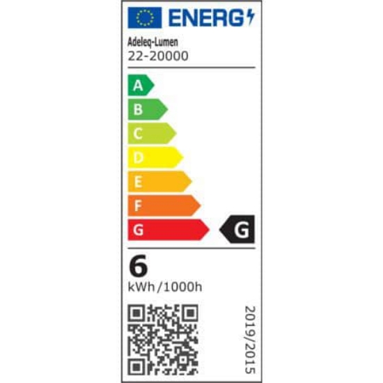 Imagine Corp cu LED 6w pentru sina 40VDC lumina calda - alb