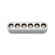Imagine Corp (lentile la 36 grade) cu LED 6w pentru sina 40VDC lumina calda - alb