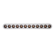 Imagine Corp (lentile la 36 grade) cu LED 12w pentru sina 40VDC lumina calda - alb