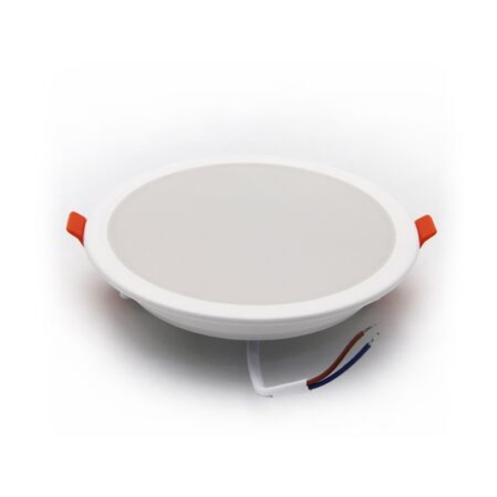 Imagine Corp rotund SLIM alb "ST" cu led 15W lumina calda D:142mm (sistem incorporat)