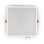 Imagine Corp patrat SLIM alb "ST" cu led 24W lumina calda D:218x218mm (sistem incorporat)