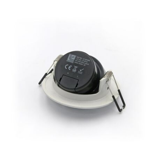 Imagine Spot reglabil cu LED 7W argintiu / lumina calda