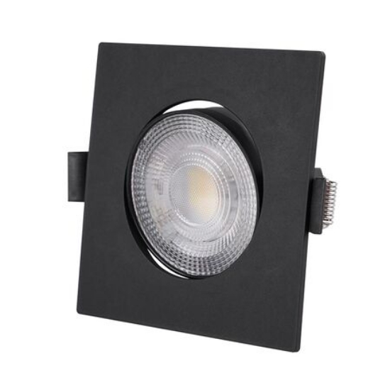 Imagine Spot patrat reglabil 3W-5W-7W LED CCT - negru