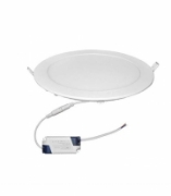Imagine Corp rotund SLIM alb "ST" cu led 18W lumina rece D:220mm