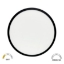 Imagine Plafoniera rotunda neagra cu LED CCT 32W-36W-40W - IP40