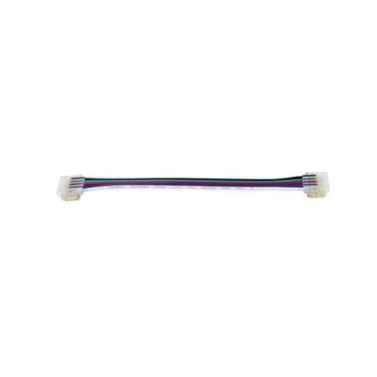 Imagine 2 CONECTORI PENTRU BANDA RGB+W CU LED CU CABLU (10mm)