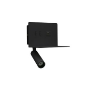 Imagine Aplica 3w & spot 3w % USB cu led lumina calda 230V - negru