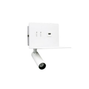 Imagine Aplica 3w & spot 3w & USB cu led lumina calda 230V - alb