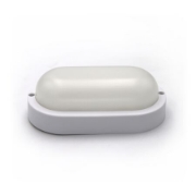 Imagine Aplica ovala alba cu led 18W lumina alba - IP54