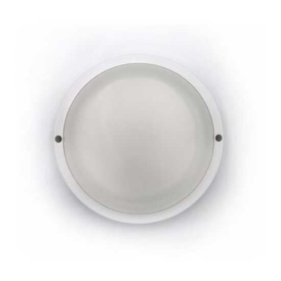 Imagine Plafoniera rotunda alba cu led 12W lumina alba - IP54