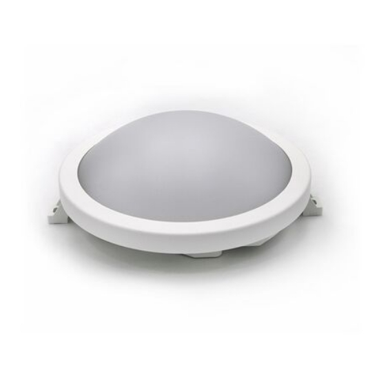 Imagine Corp-aplica rotunda alb cu led 15W lumina alba 230V - IP54